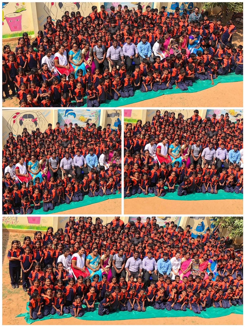Bright faces and big dreams at the community school