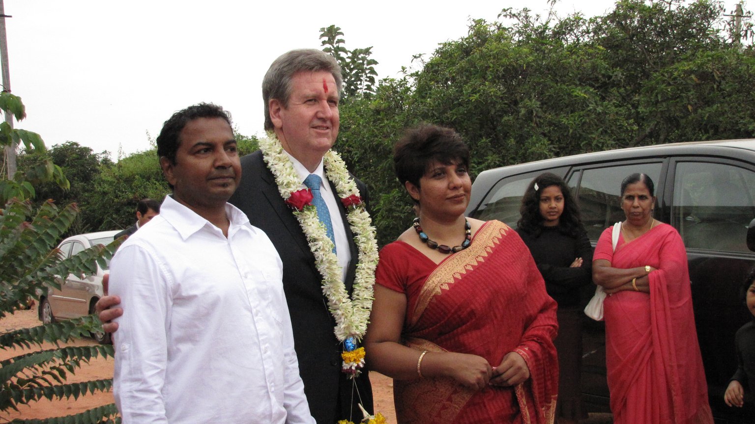 The Australian Prime Minister visits my school for slum children